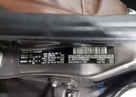 2016 Fiat 500X Lounge from USA, damaged, VIN ZFBCFYDT1GP360557